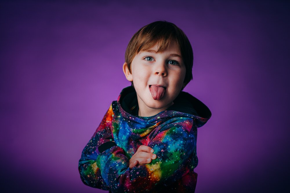 Galaxy print clothing 