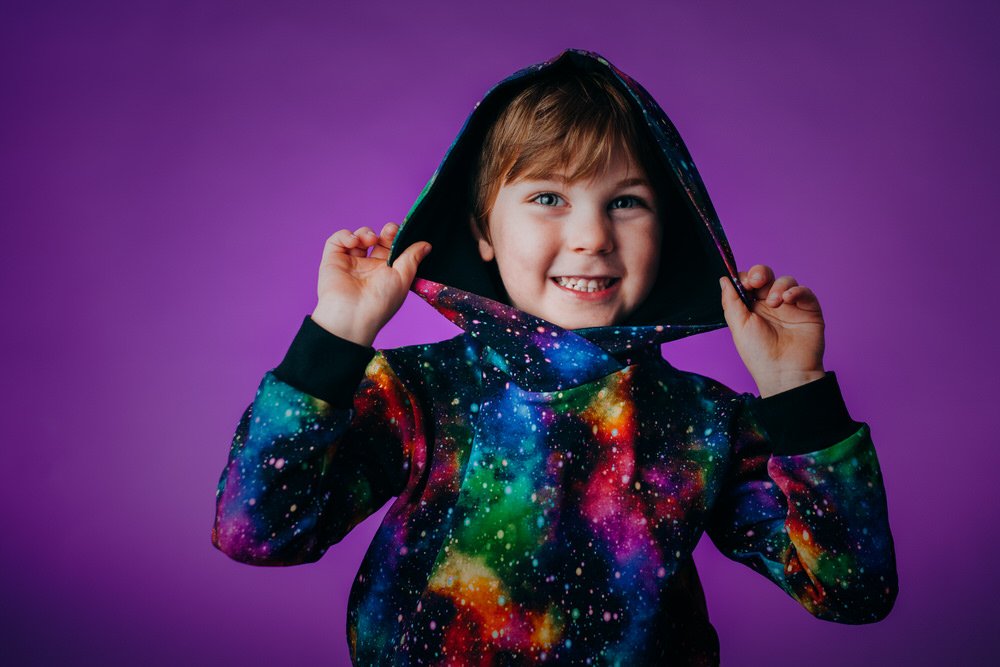 rainbow galaxy print clothing 