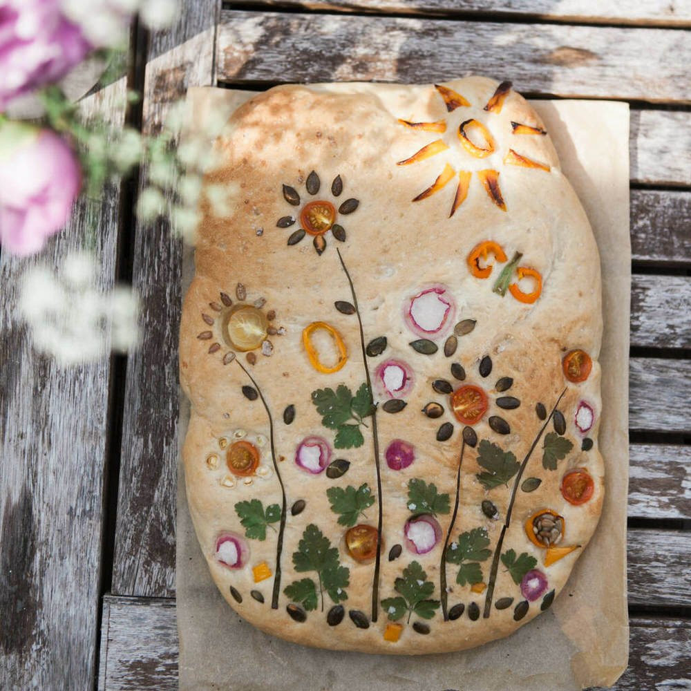 Focaccia bread baking kit