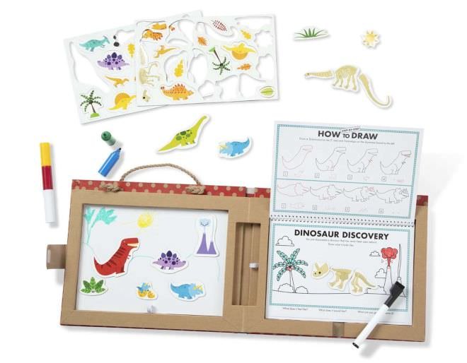 Play Draw Create Dinosaur Kit