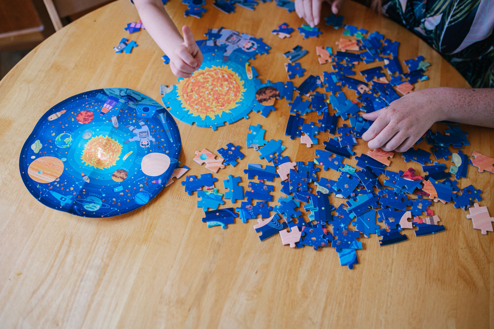 Awesome Space Jigsaw for Kids