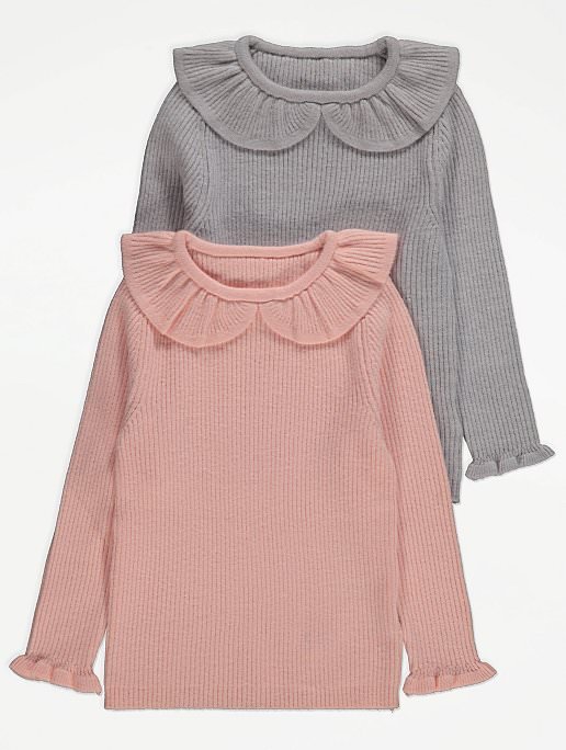 large collar jumpers from George