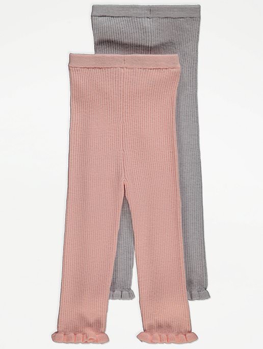 ribbed leggings from George