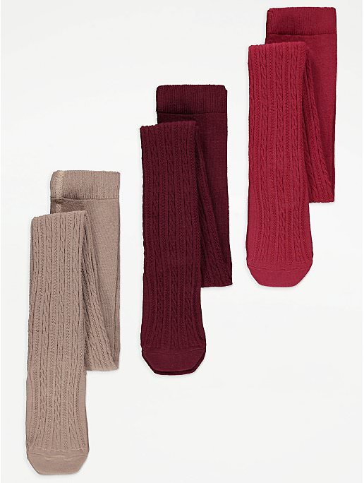 cable knit tights from George