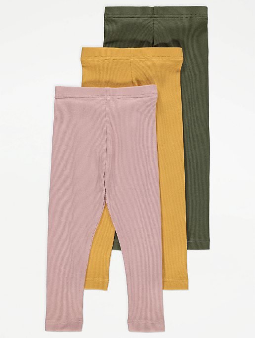 ribbed leggings from George