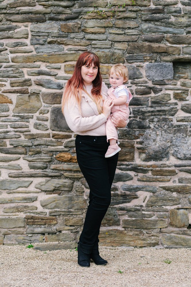 highwaist black jeans from lands end