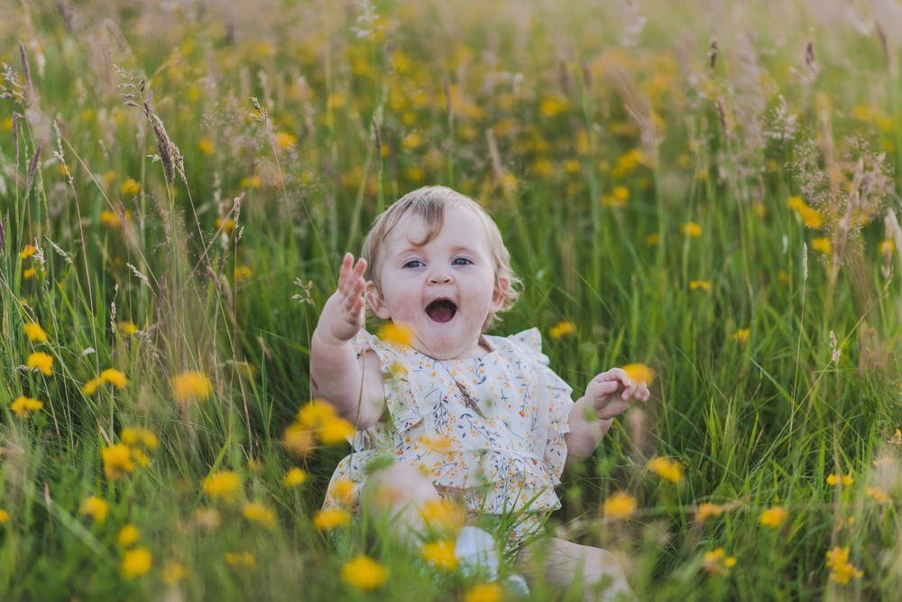 Matalan yellow floral romper