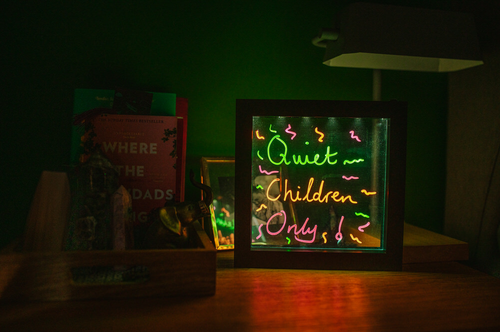 Win a Neon Effect Message Frame from Wicked Uncle