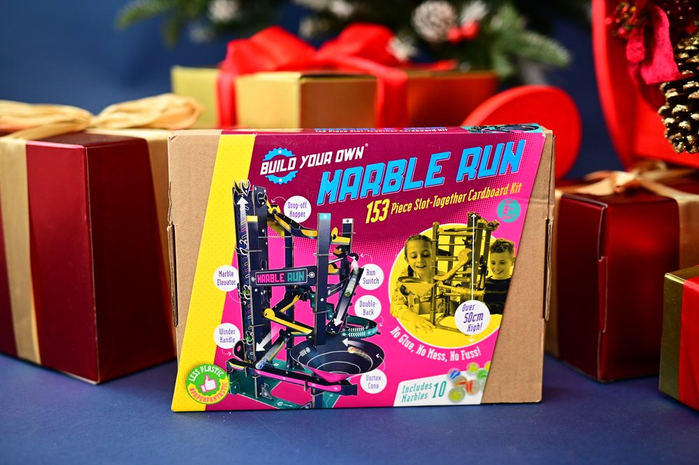 Cardboard Marble run 