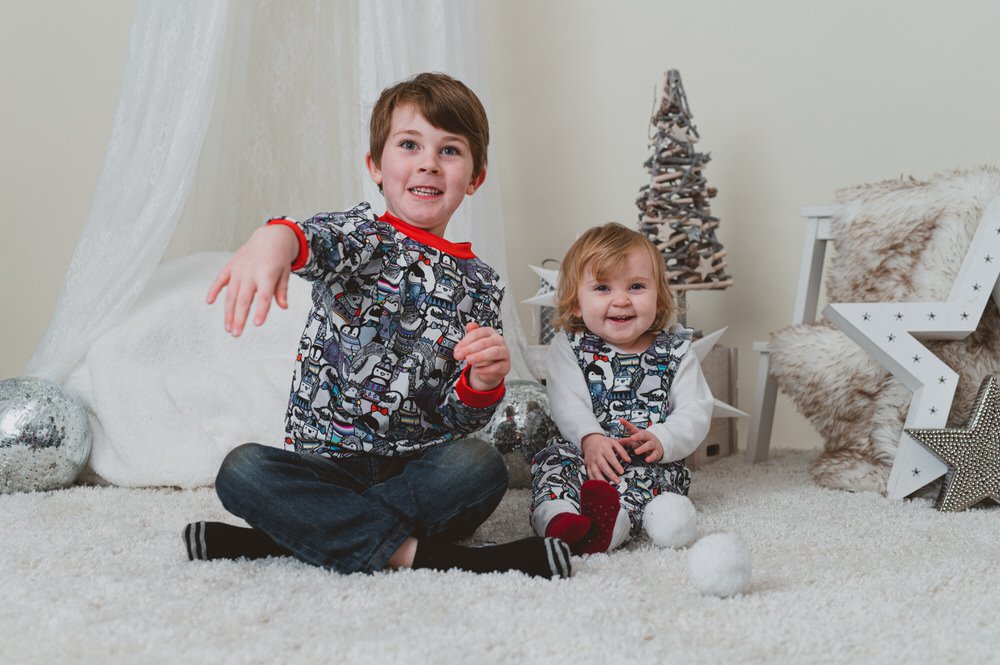 November sibling project - Christmas photoshoot Neath