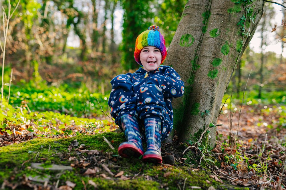 Staying warm in a frugi winter suit