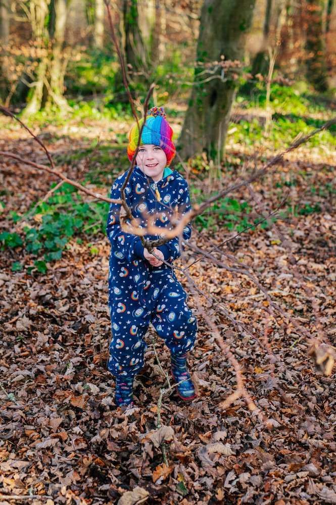 a boy and his giant stick 