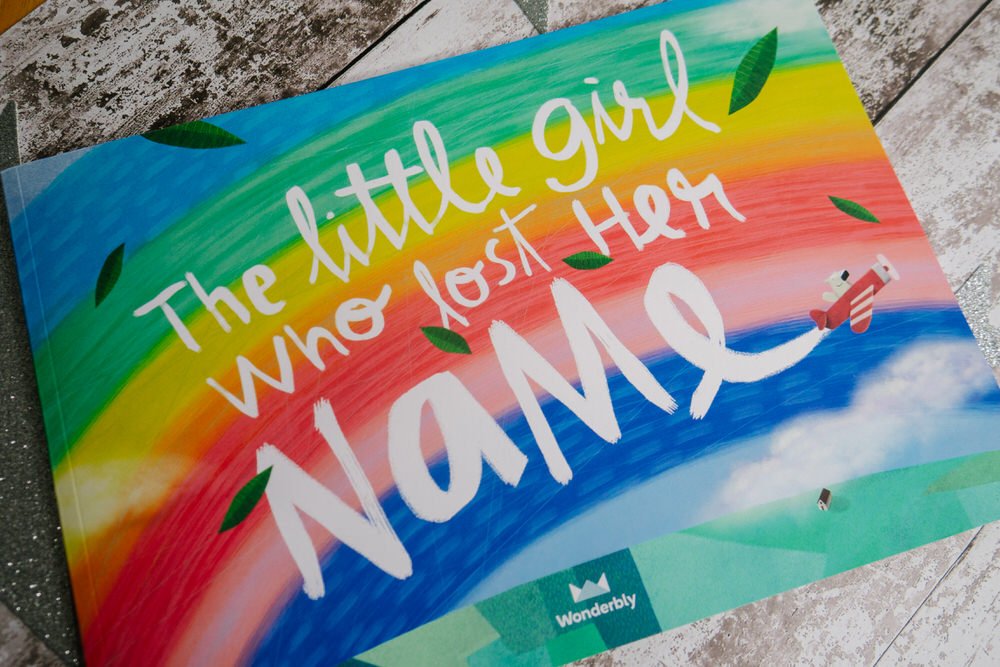 Lost my name personalised book