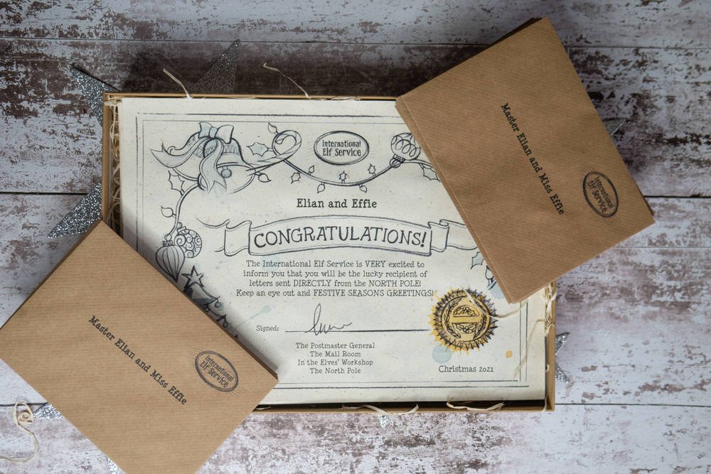 elf letter advent calendar review