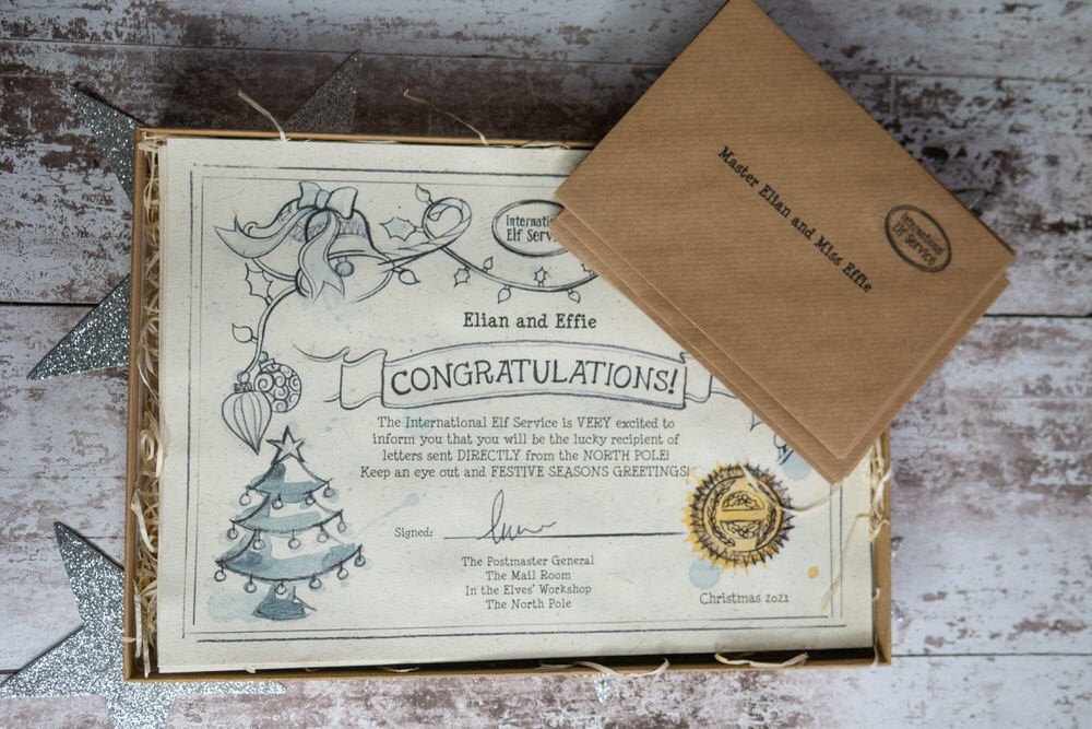 international elf service advent letters