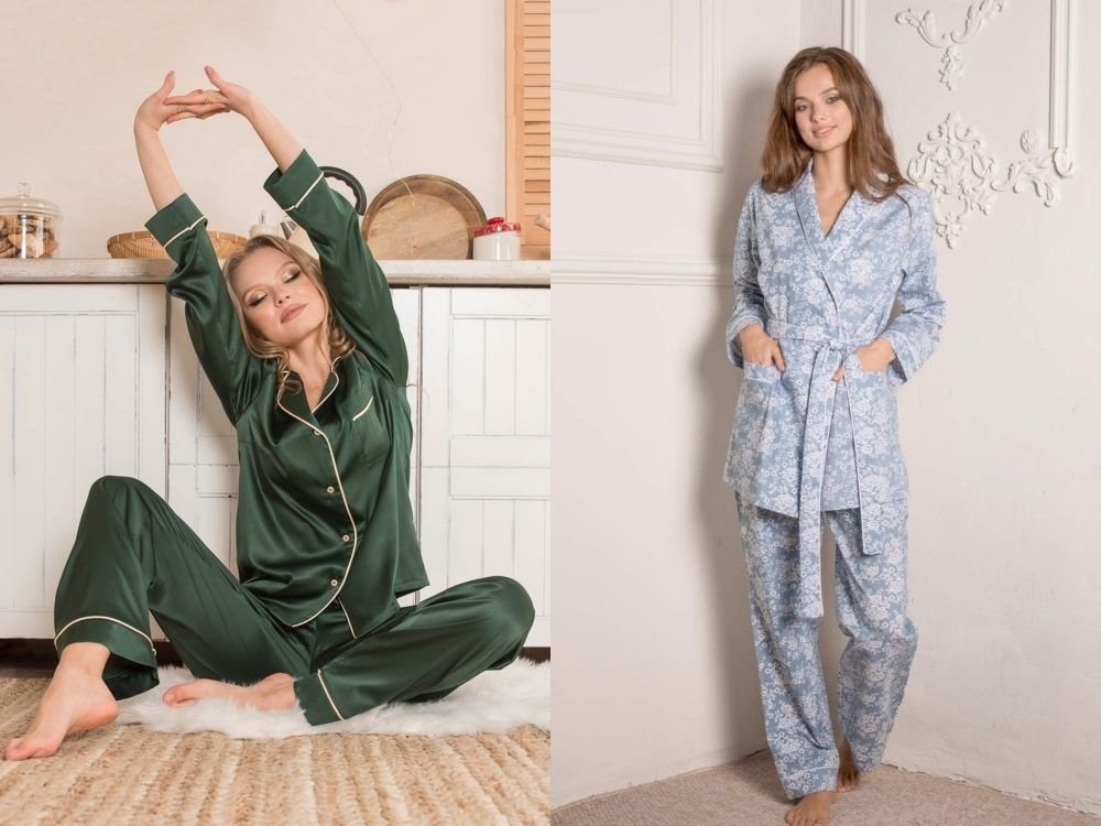 Silk PJ sets