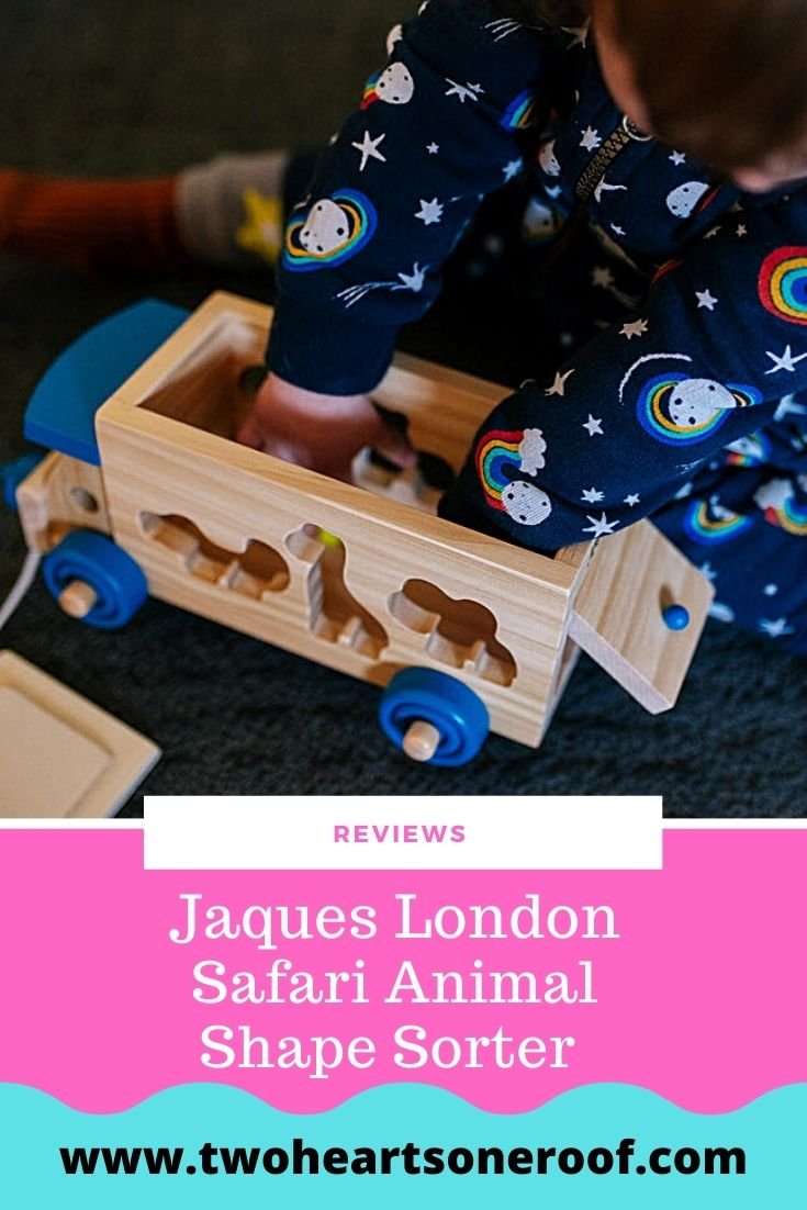 Jaques London safari animal shape sorter review