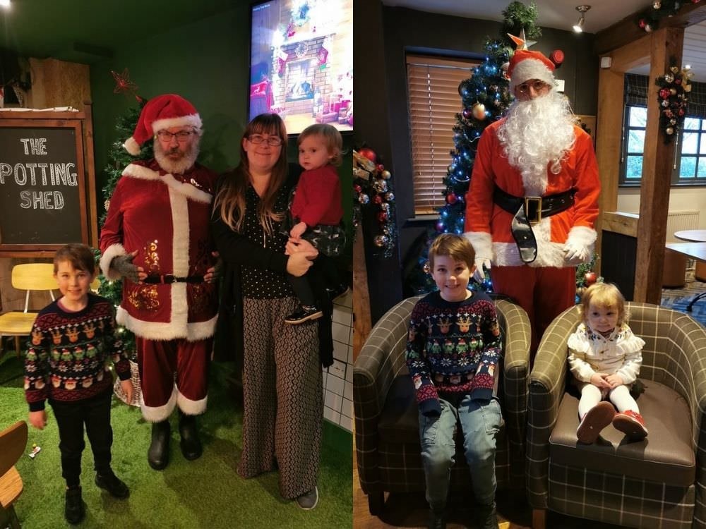 Santa Visits December 2021