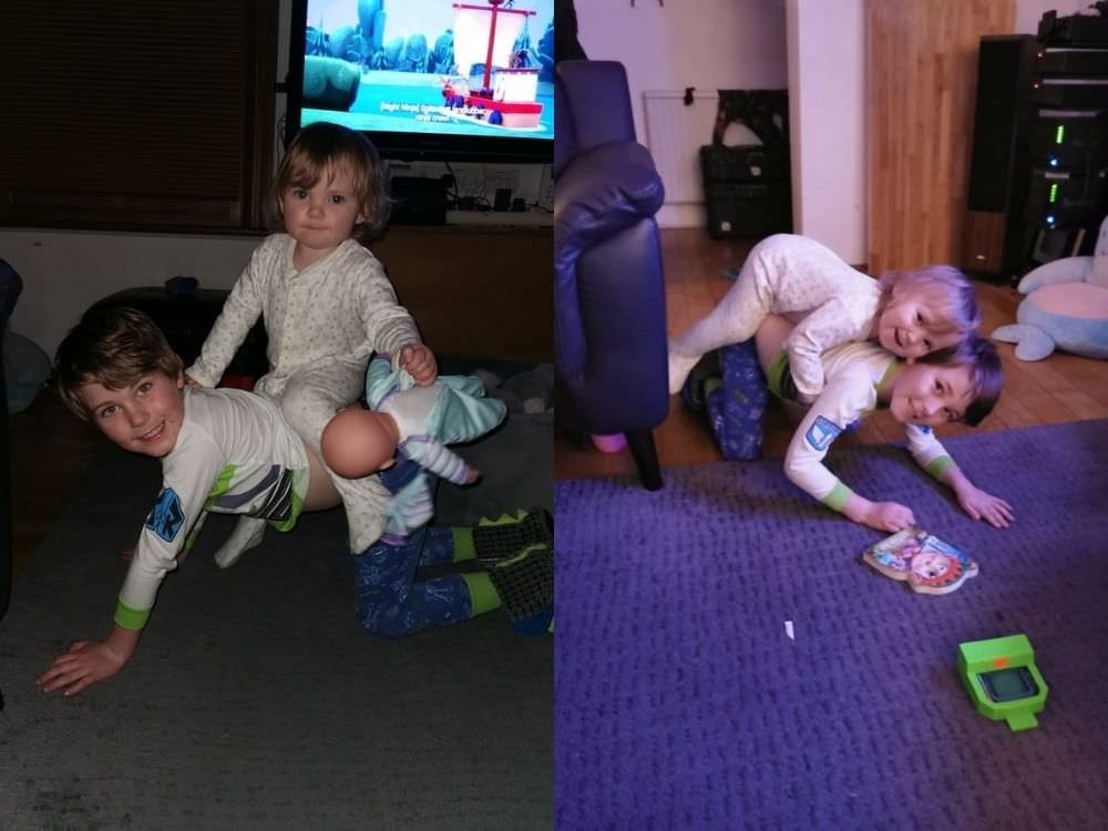 Siblings December 2021 - Elian and Effie