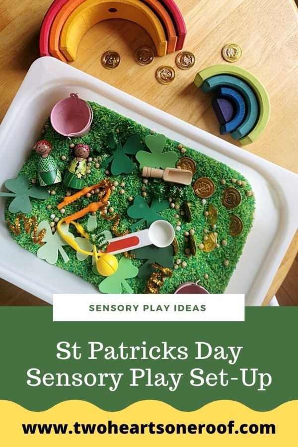 Sensory Play // St Patricks Day Sensory Play Idea - EYFS Play Ideas