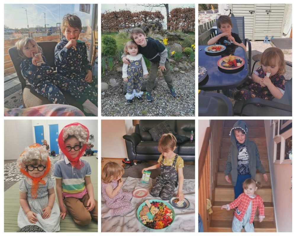 Sibling portraits April 2022