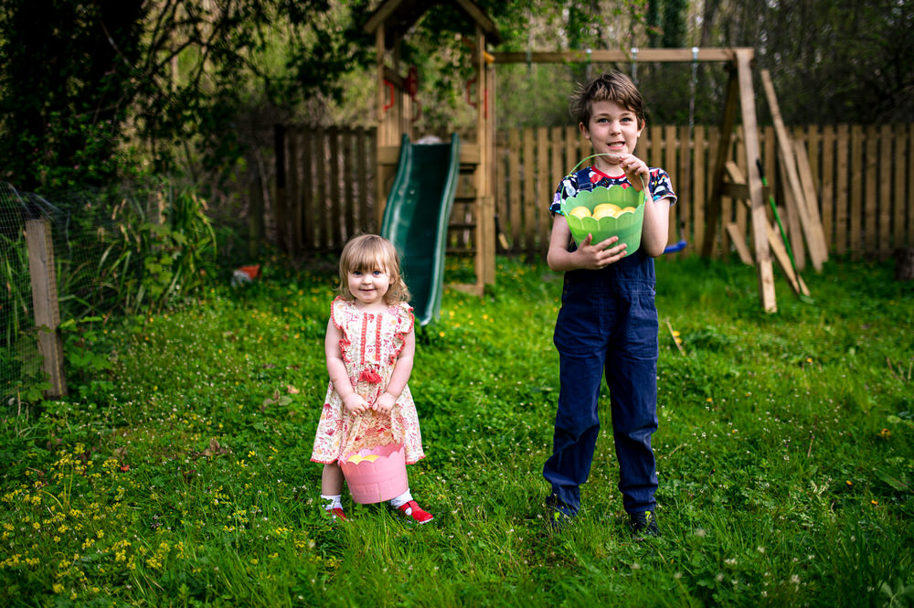 Ordinary Moments #3 – Easter Egg Hunting in the Garden