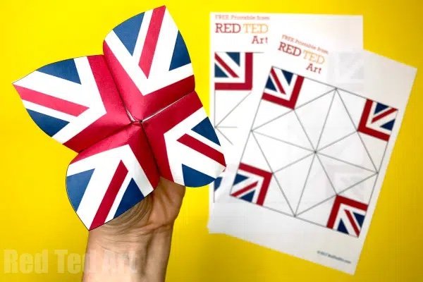 Union Jack fortune teller