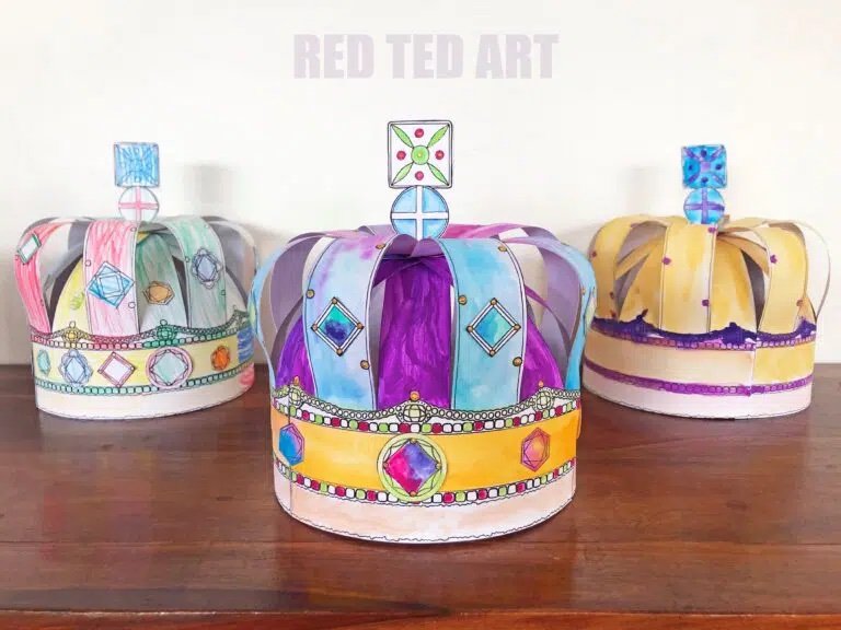 Royal Crown Printable Craft