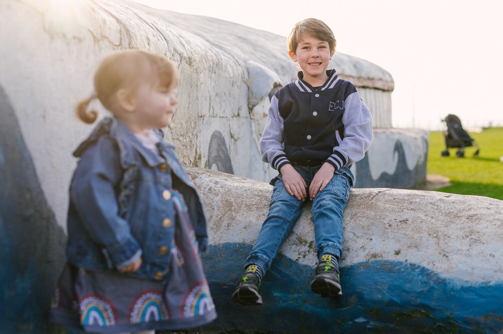 Aberavon Beach sunset portraits 