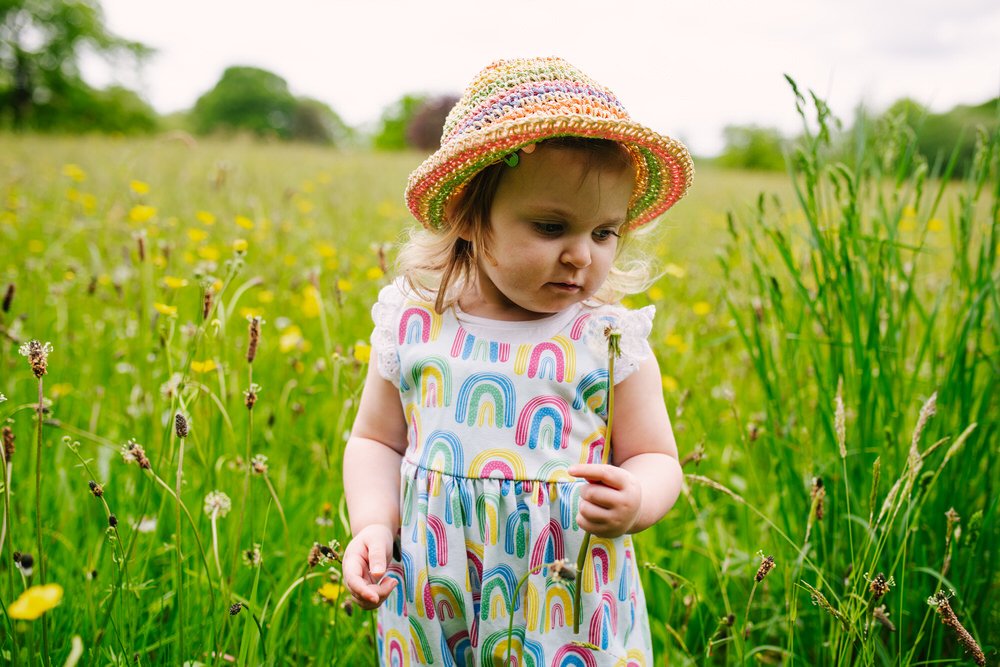 Girls handmade summer romper