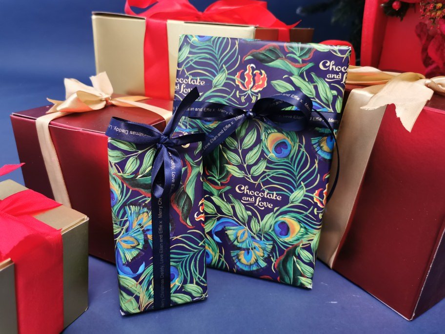 Personalised chocolate gift set