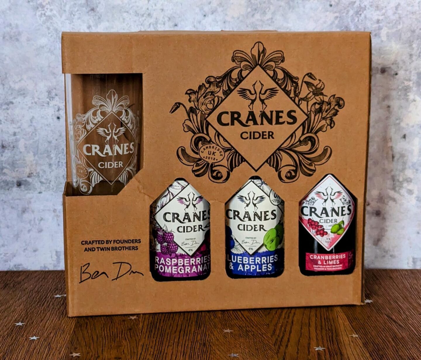 Cranes Cider Gift Set