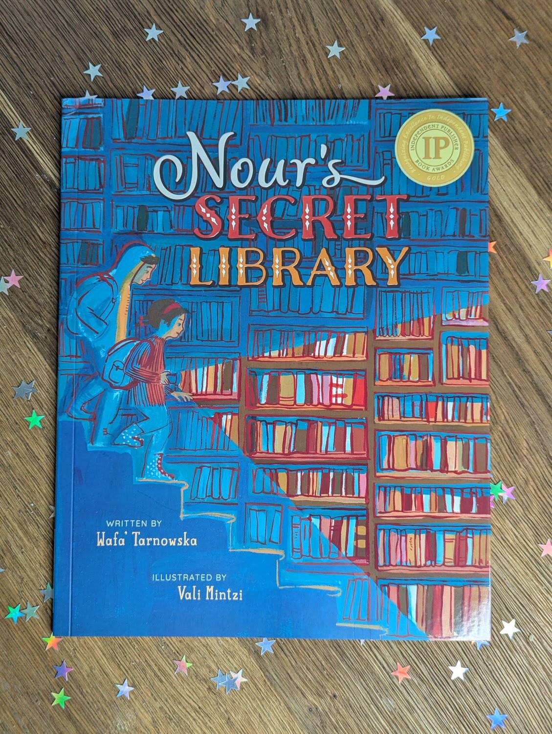 Nour's Secret Library by Wafa Tarnowska