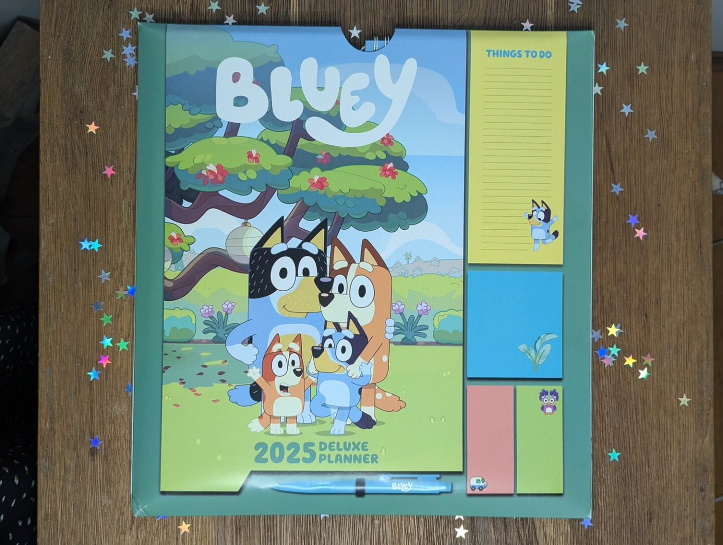 Family organiser calendar - Bluey Calendar