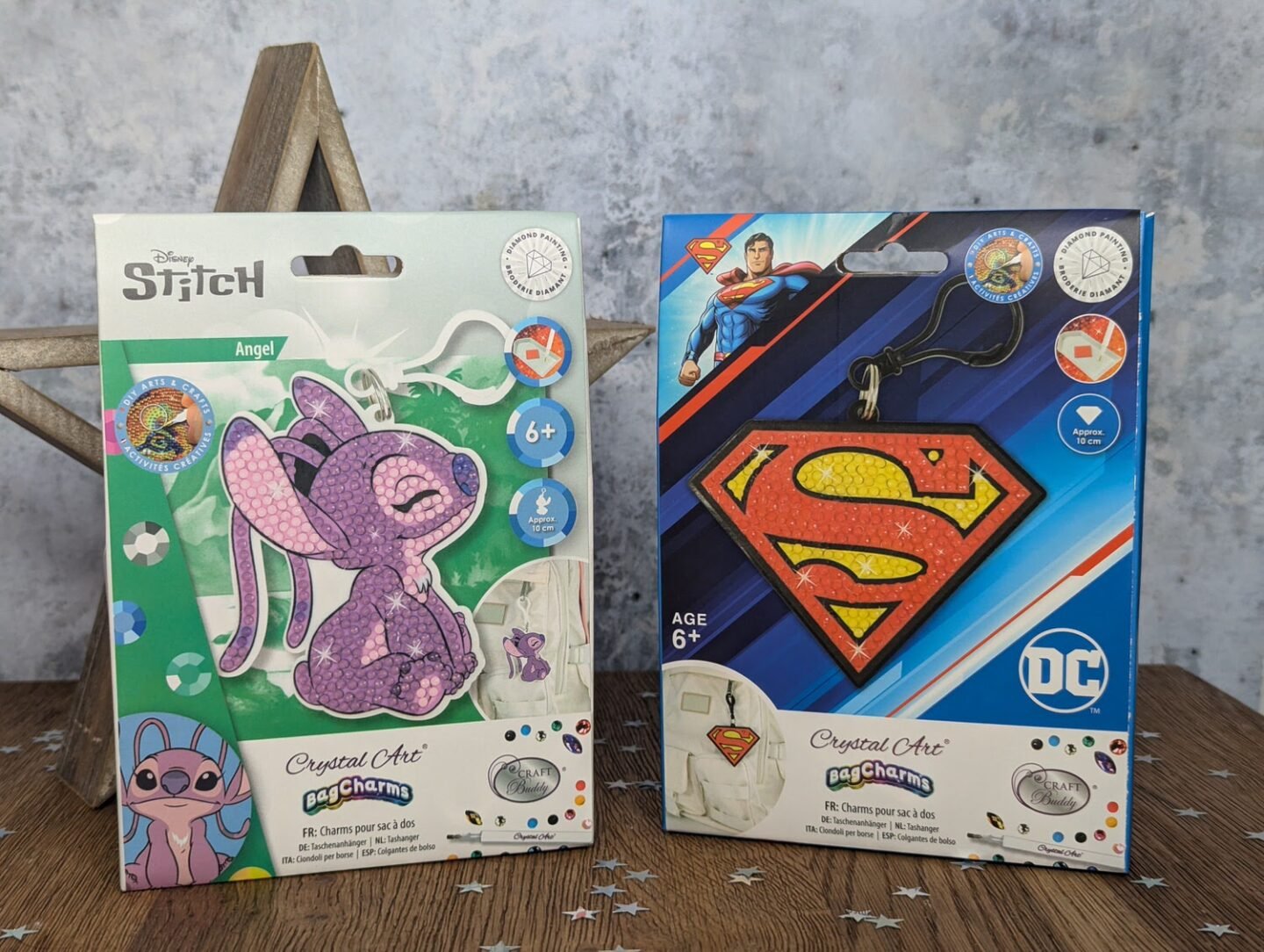 Crystal Buddies Keyrings