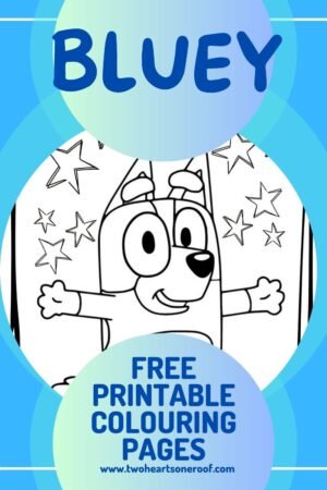 Bluey Colouring Pages (FREE Printables) - Two Hearts One Roof