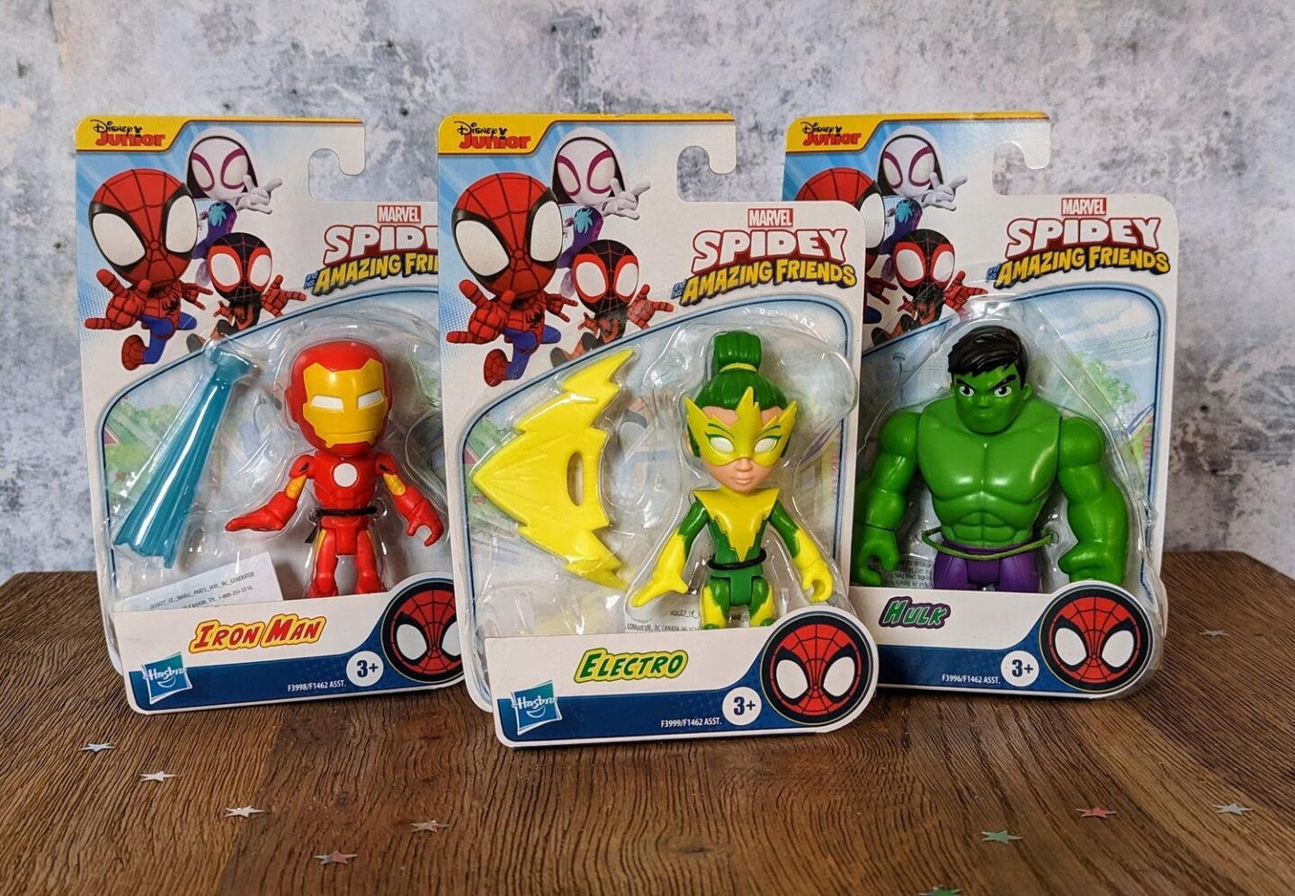 Character toys - Spidey and his amazing friends characters