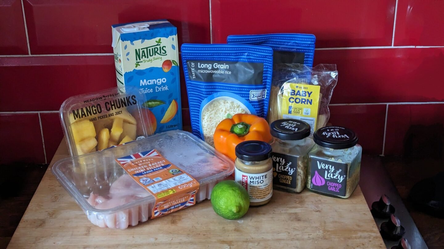 Mango Chicken Recipe ingredients