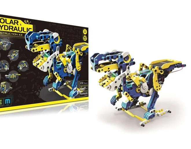 12 in 1 Solar Hydraulic Construction Toy