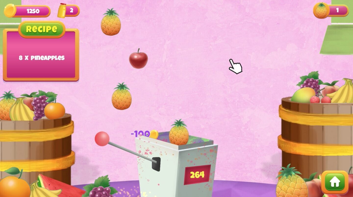 fruit smoothy game for kids