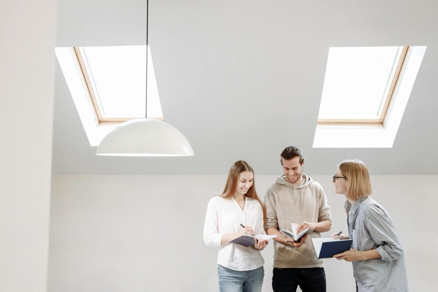 Roof lights, enhancing natural light in attic