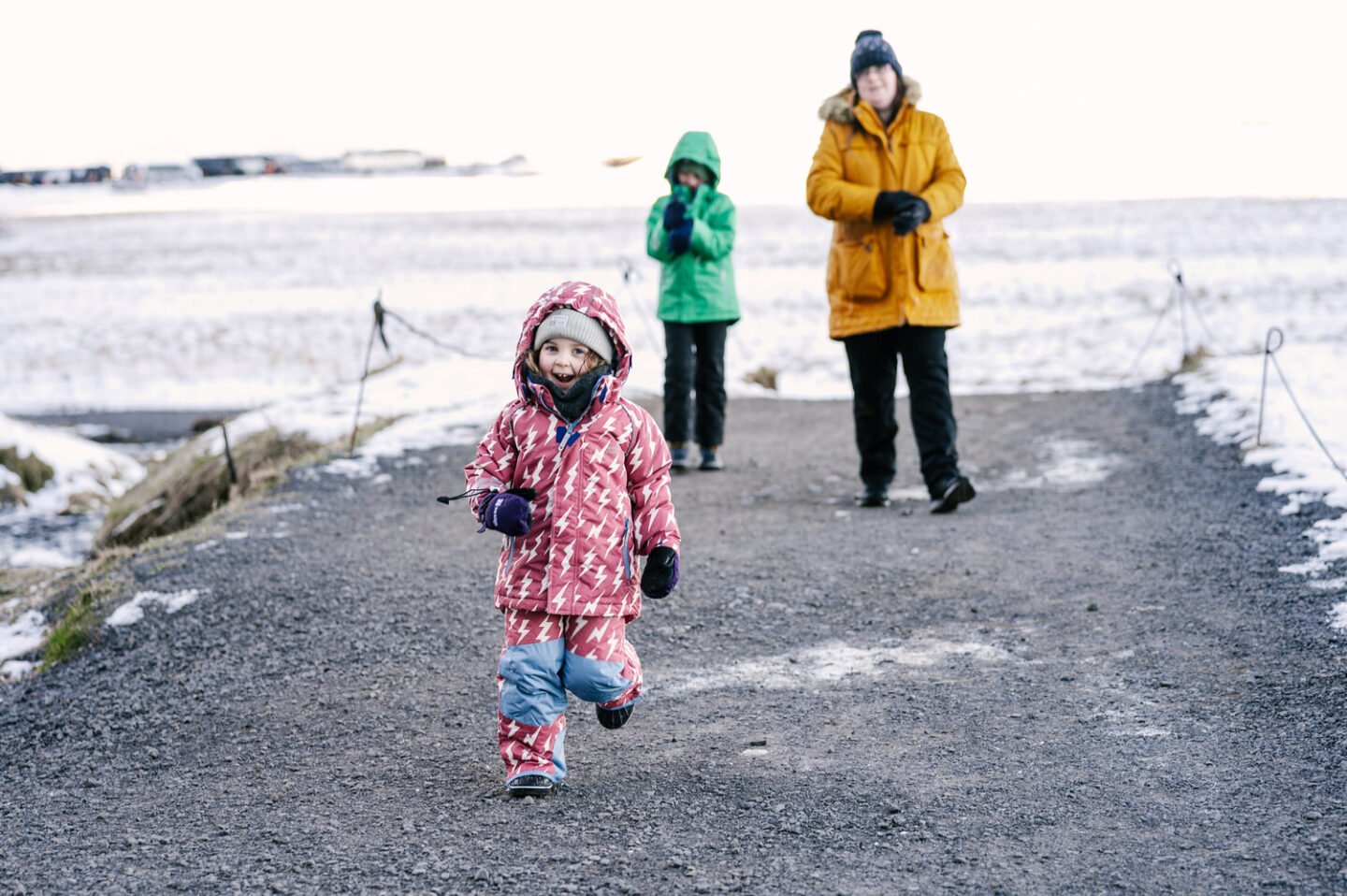 Kids waterproof snow jacket